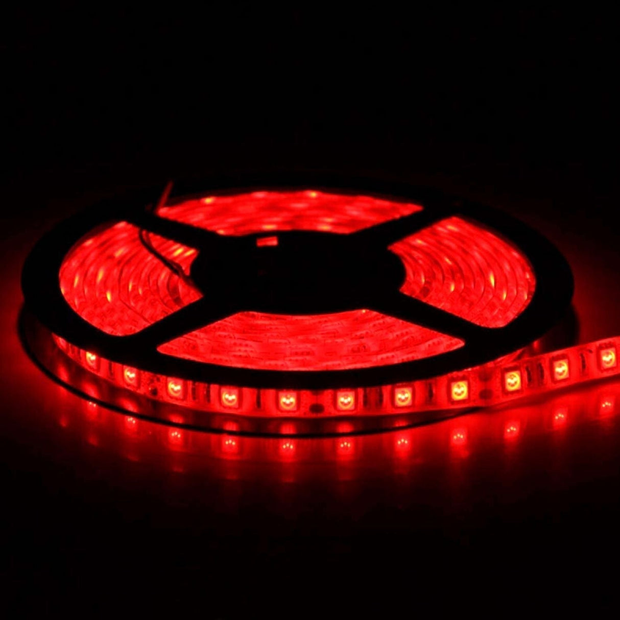 SMD5050 Red LED Strip 12V IP65 Waterproof 60LED/m 5 metre - UK LED Lights