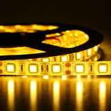 SMD5050 Yellow LED Strip 12V IP65 Waterproof 60LED/m 5 metre - UK LED Lights