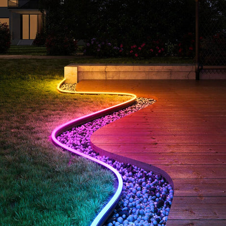 Ultra Long RGB Neon Flex 48V 10x20mm IP68 Waterproof 30 Metre - UK LED Lights