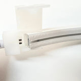 Warm White Neon Flex 3000K 16x16mm 220V 240V Top Bending IP65 10cm Cut with UK Plug - UK LED Lights